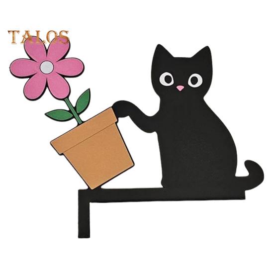 Украшение на дверную коробку для кошки, украшение на деревянную дверную раму, украшение на дверь, угловая табличка на окна дома, настенный декор для любителей кошек, подарок