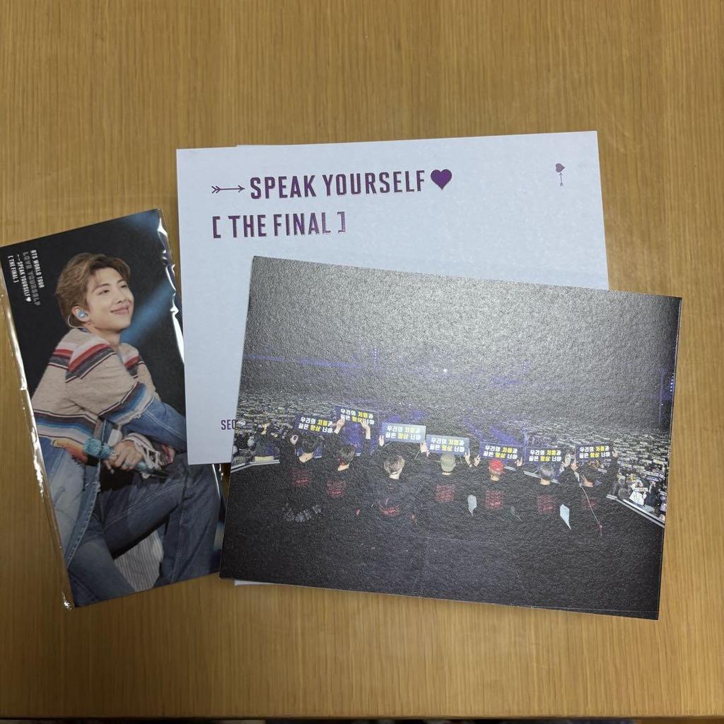 [USED] BTS LYS SPEAK YOURSELF The Final DVD