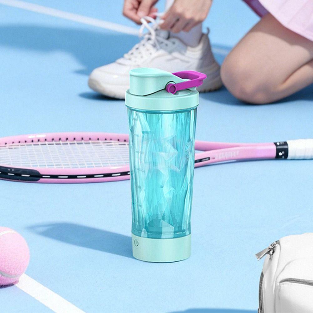 Rechargeable Automatic Mixing Cup 600ml Capacity Portable Mix Bottle Blender Bottle Office Use