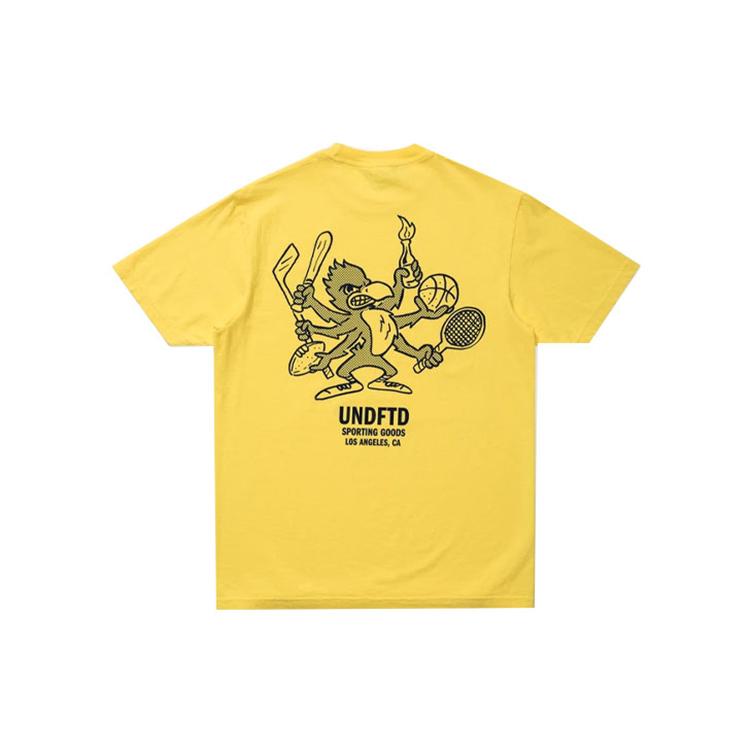UNDEFEATED T-Shirts Unisex Crew Neck Moderate Straight Fit UT12GSS14M