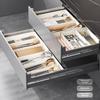 Retractable Desktop Drawer Organizer for Cutlery and Chopsticks