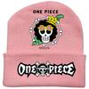 Вязаная шапка из аниме One Piece: Теплая, с бархатной подкладкой, с отворотом, взрослая уличная шапка-бини