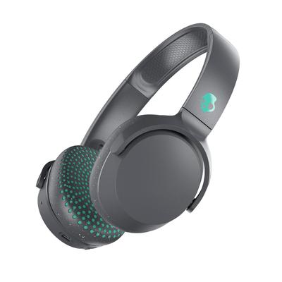 Наушники Bluetooth SkullCandy RIFF WIRELESS GRAY MIAMI с управлением и микрофоном S5PXW-L672 [совместимы с пультом ДУ]