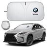 MLKJ3 Car Windshield Sun Shade Visor UV Protection Shield Foldable For BMW E34 E36 E60 E90 E46 E39 E70 F10 X5 X6 M3 M5 E71 F01 F02 F87