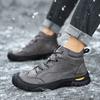 Модные мужские повседневные ботинки, обувь для мотокросса, удобные зимние мужские ботинки из натуральной кожи, модная мужская обувь класса люкс, походные ботинки