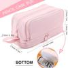 Portable Pen Bag With Large Capacity Pen Holder, Children's Multi-functional Pencil Case