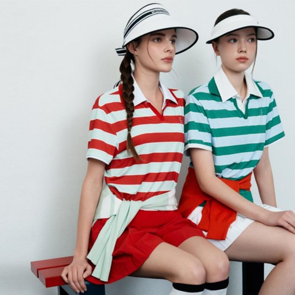 MunSingwear Women S STripe LayeRed T ShirT Red mr222lTS47