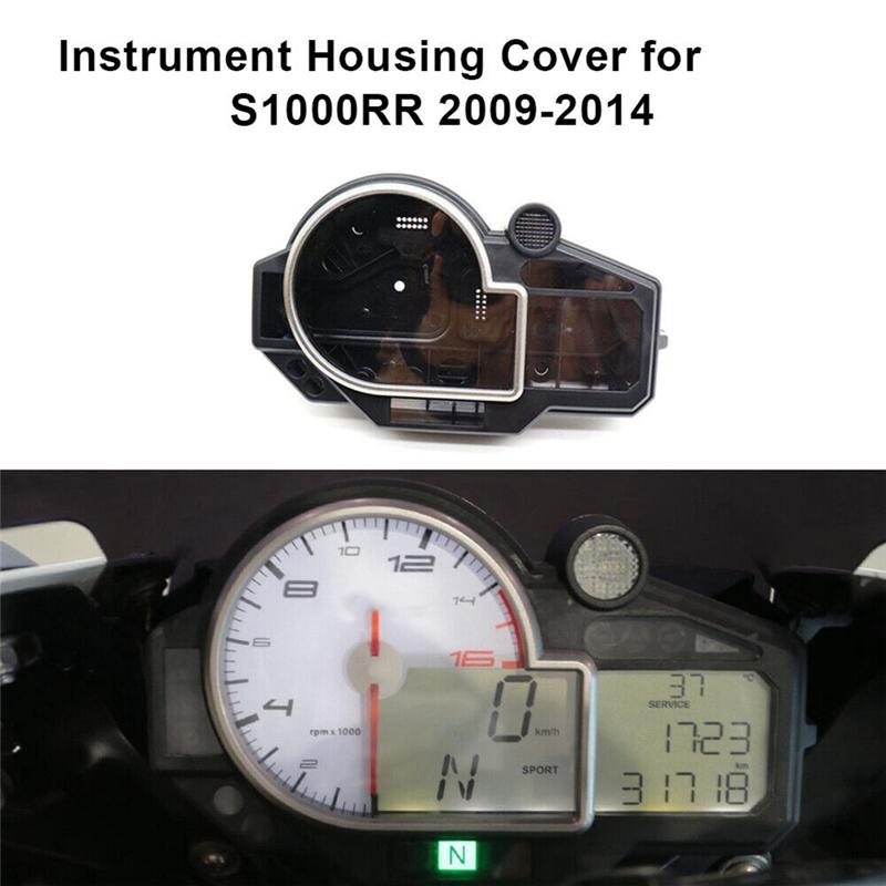 Leading-Edge-For BMW S1000RR S1000 RR S 1000RR HP4 2009-2014 Motorcycle Tachometer Speedometer Meter Box Cover (Upper) Accessori