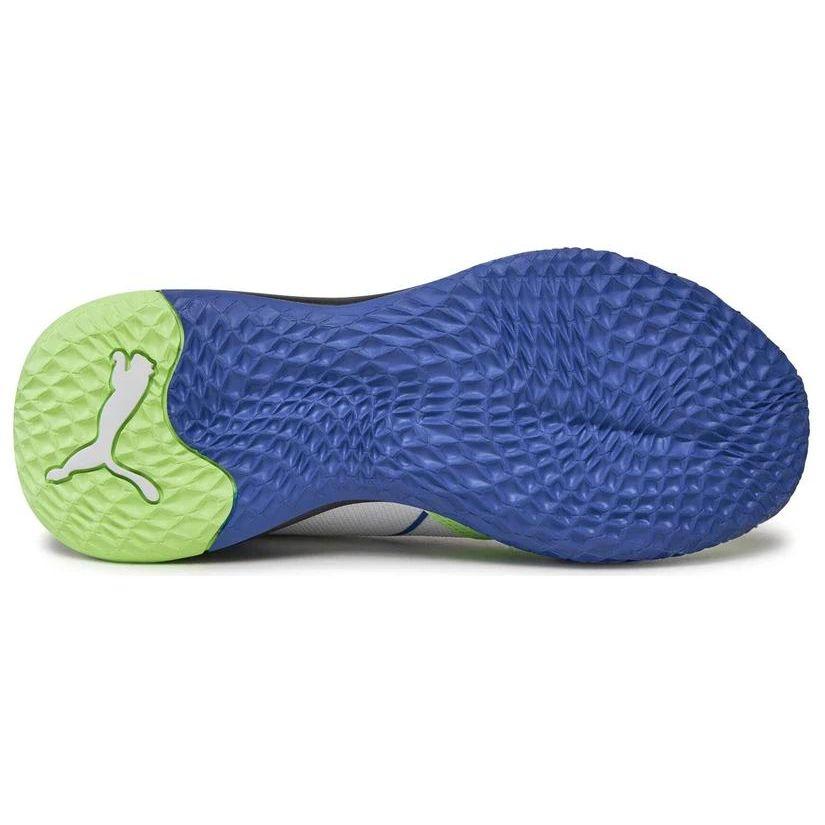 Puma Playmaker Универсальные Модные Легкие Удобные Амортизирующие Прочные Полувысокие Повседневные Кроссовки Унисекс Повседневная Обувь Синий Зеленый 385841-11