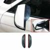 Для BMW 3-Series 2013 2014- ABS Карбоновое волокно Защитный козырек от солнца и дождя для зеркала заднего вида