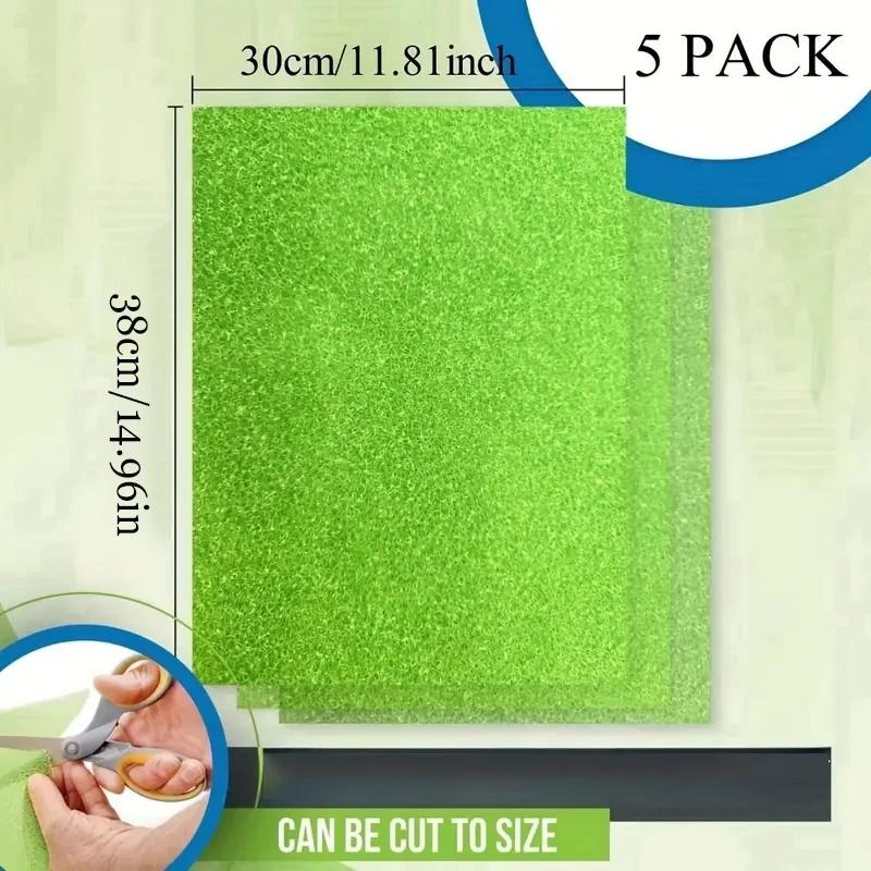 5/10Pcs Vegetable Food Fresh Keeping Mat Refrigerator Drawer Absorbent Sponge Anti-corrosion Pad Fruit Mildewproof Fridge Mats