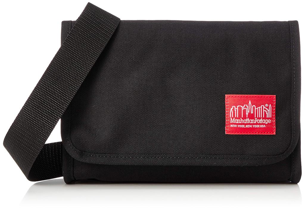 Оригинальный продукт Сумка на плечо Elizabeth Сумка на плечо черная [Manhattan Portage] [Официальный]