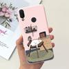 For Huawei Nova 3i Case INE-LX1 Cute Astronauts Cover Soft Silicone Phone Case For Huawei P Smart Plus 2018 Nova3i Fundas Bumper