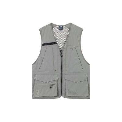 Жилет Outdoor Series Color Block на молнии, легкий, свободный, дышащий, без рукавов, мужской, темно-зеленый 152426601-2
