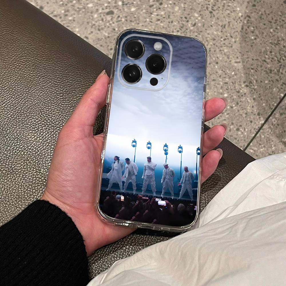 B-Backstreet Boys BSB Прозрачный Мягкий Чехол для Телефона Для iPhone 17,16,15,14,13,12,11 Pro,Max,Plus,X,XS,XR,SE4,E Mini