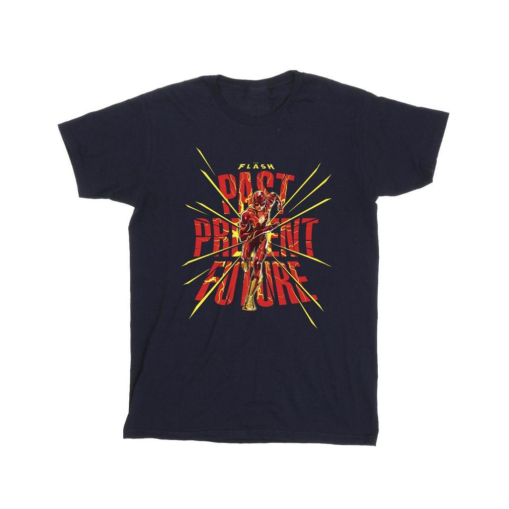 DC Comics Mens The Flash Past Present Future T-Shirt