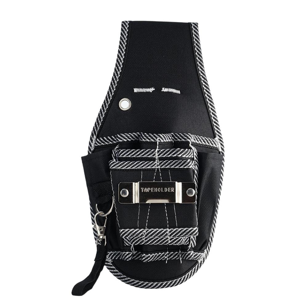 Professional Carpenter's Tool Belt Pouch, Durable Polyester with Waist-Level Storage & Drill Holder, Solves Tools Loss