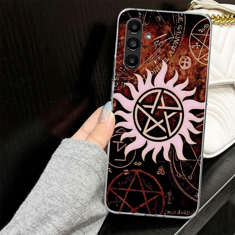 Babaite Supernatural SPN Case for Samsung A17 A16 A56 A36 A26 A15 A55 A35 A25 A14 A54 A34 A24 Phone Cover A13 A53 A33 A23 A05S A