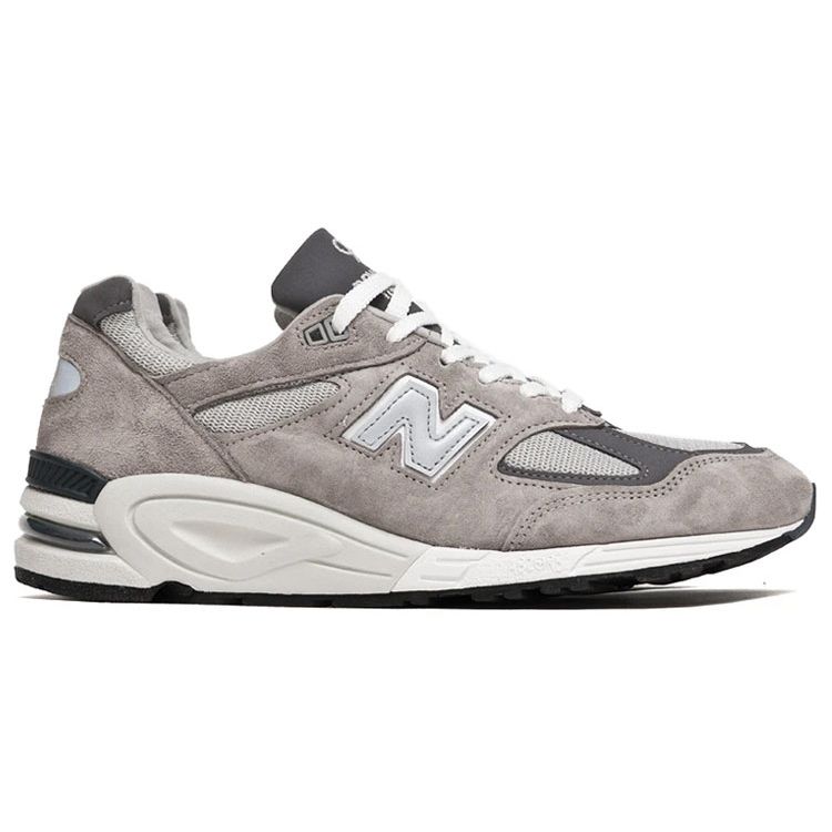 New Balance Кроссовки унисекс Kith x 990v2 Made in USA Classics Collection Серо-Белые M990GR2
