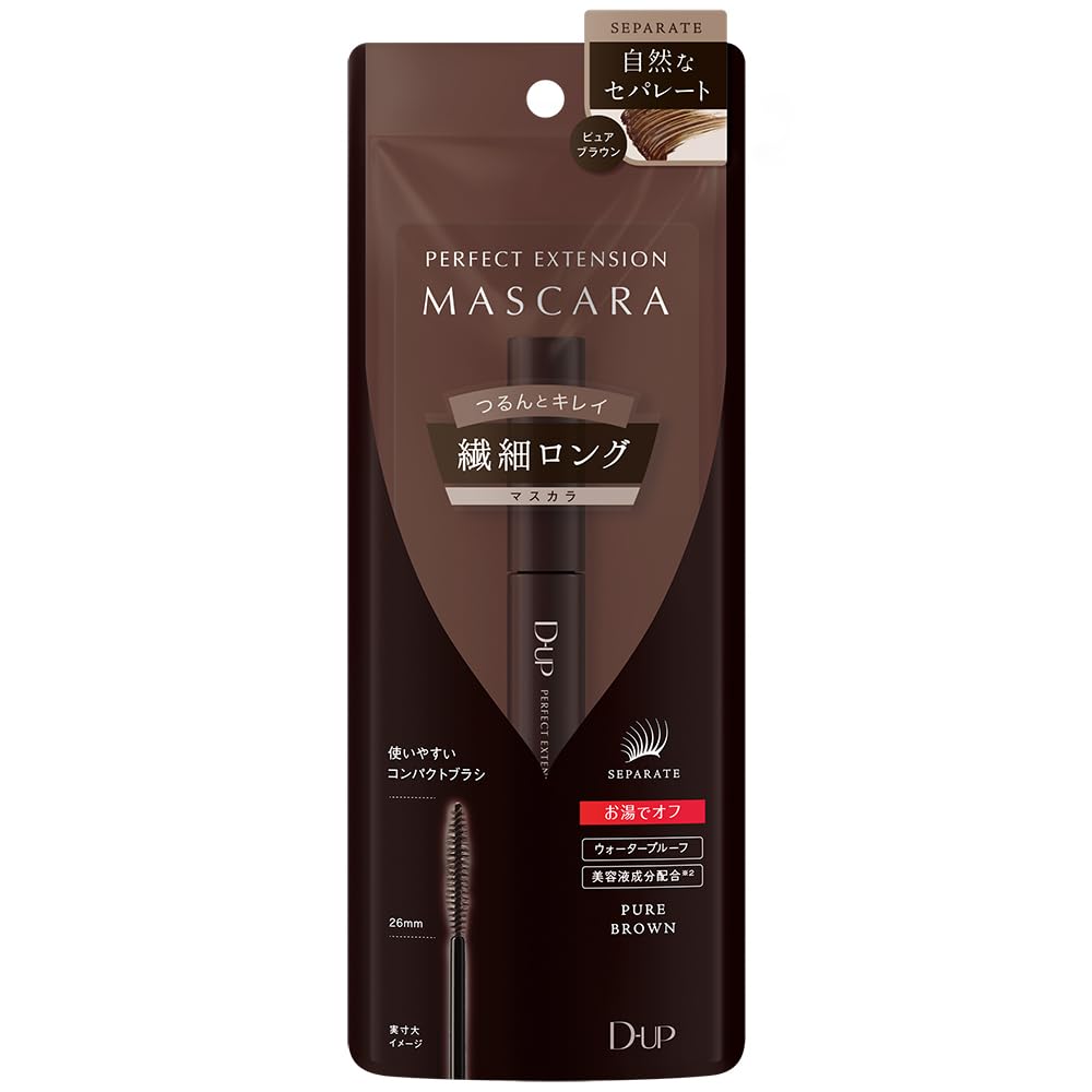 D-UP Perfect Extension Mascara Чисто-коричневая (1шт)