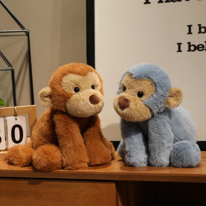 Кукла Обезьянка Волосы Куклы Кукла Малыш Успокаивающая Кукла Плюшевая Игрушка Подарок 40см Симуляция