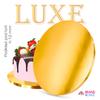 Cake board base gold 28 cm 1,2 cm set 10 pcs cake drum round luxe brand4cake