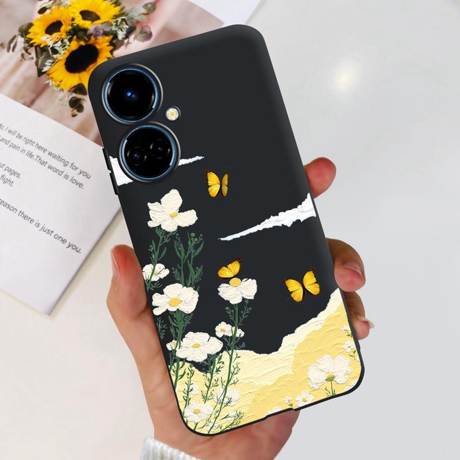 Чехол для Tecno Camon 19 Neo CH6i, новый модный окрашенный чехол, мягкий силиконовый чехол для телефона Tecno Camon 19 Pro 5G Camon19 Neo, бампер