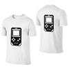 Retro Handheld Console Outdoor Reversible Tshirt Light Commuting Morandi Colors Tee