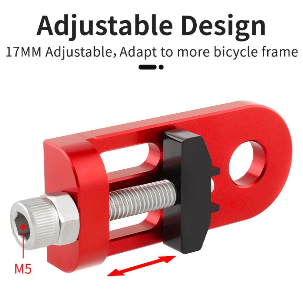 Adjustable Single Speed Chain Tensioner Folding Bike Chain Fastener Cycling Accessories