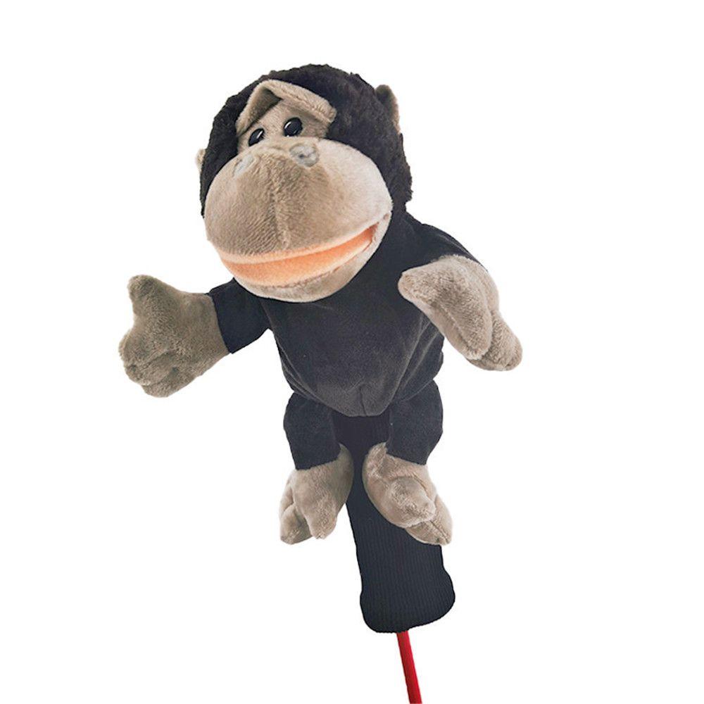 Accessories 1/3/5 Fairway Woods Golf Rod Sleeve Sets Golf Club Head Covers Plush Animal Headcover