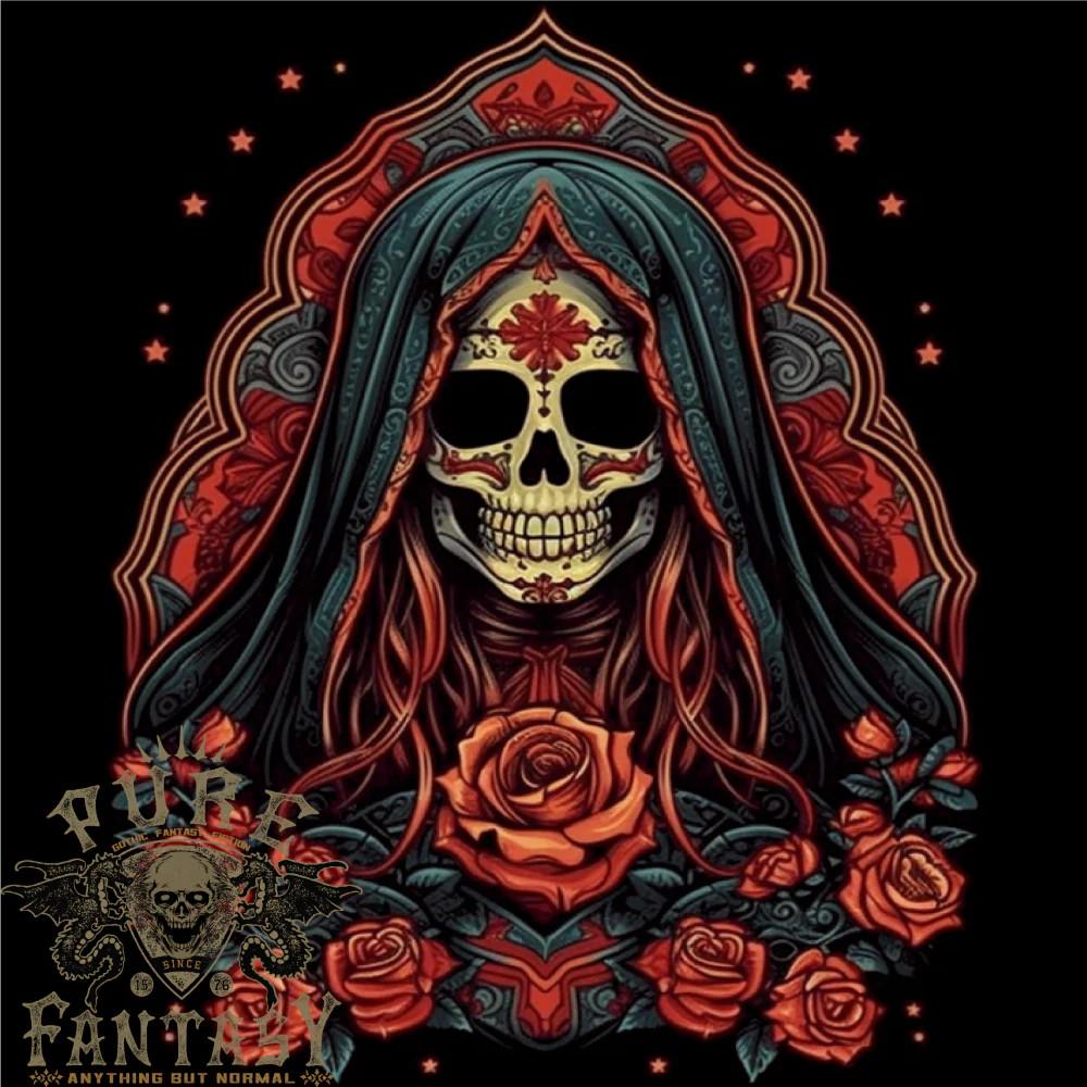 26 Santa Muerte Cult Female Deity Saint of Death Mens Light Cotton T-Shirt Unisex T-Shirt