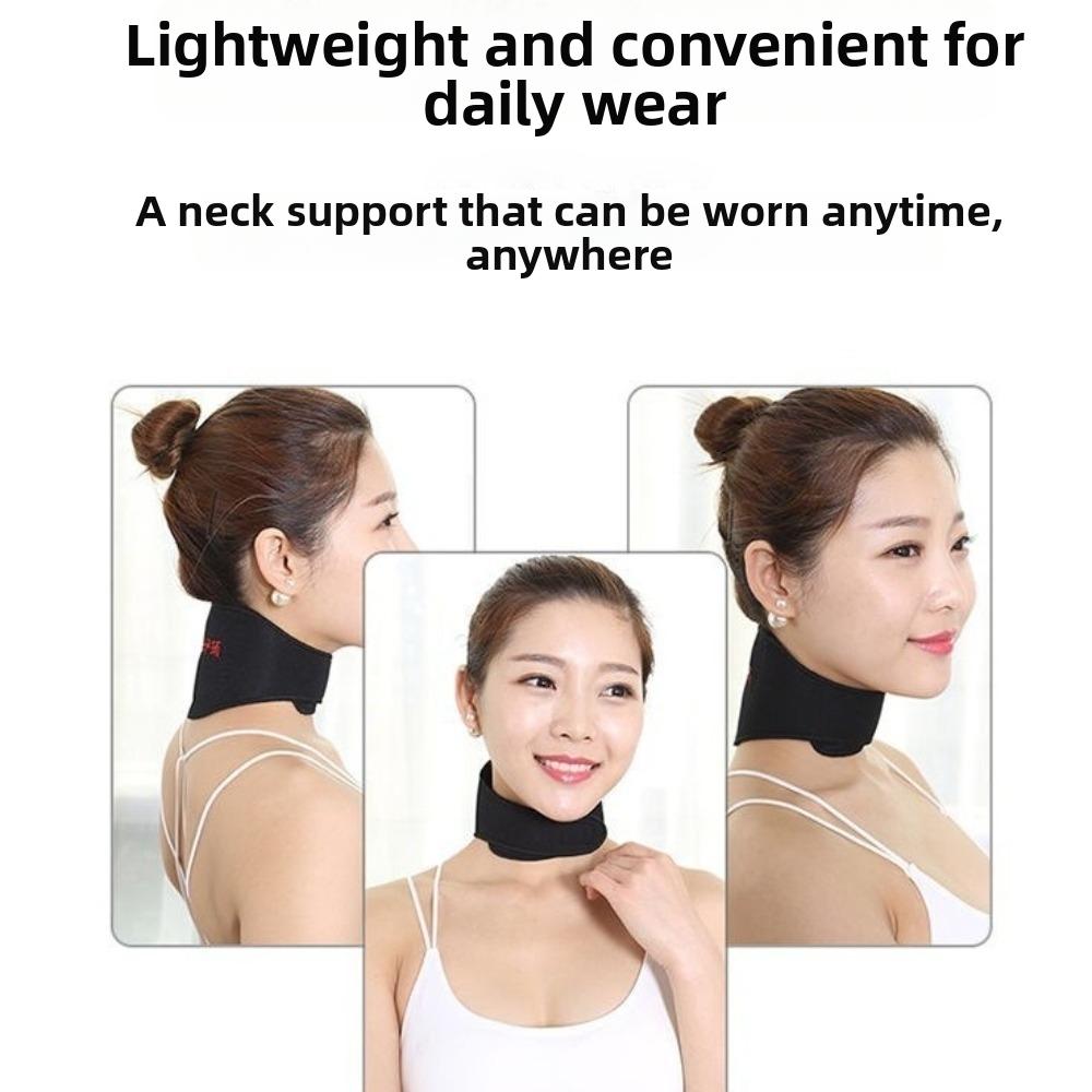 Magnetic Therapy Magnetic Neck Massage Brace Hot Compress Magnetic Therapy Neck Cover Relaxation