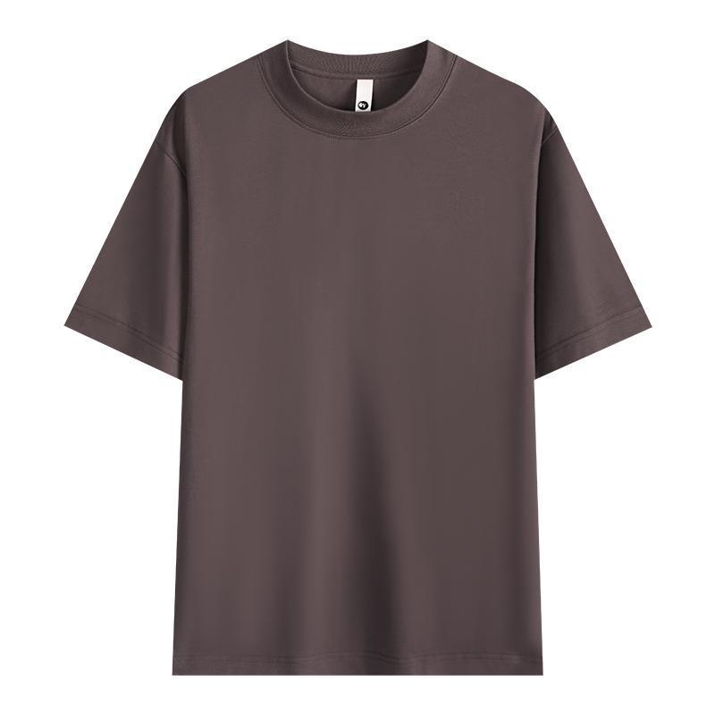 Новая мужская футболка Sorona Cool Antibacterial Quick-Dry UV Protection Single Color с коротким рукавом 250 г