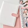 Obian A5 Photo Card Album 6-hole Photo Binder with Inner Pages