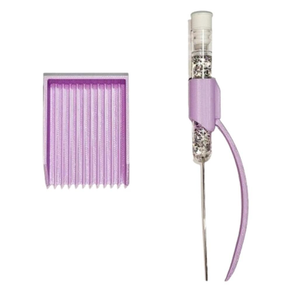 Набор пинцетов из нержавеющей стали для бисероплетения PP Ручная работа Бусины Игрушка 2,6 мм Пинцеты для алмазной живописи Подарок