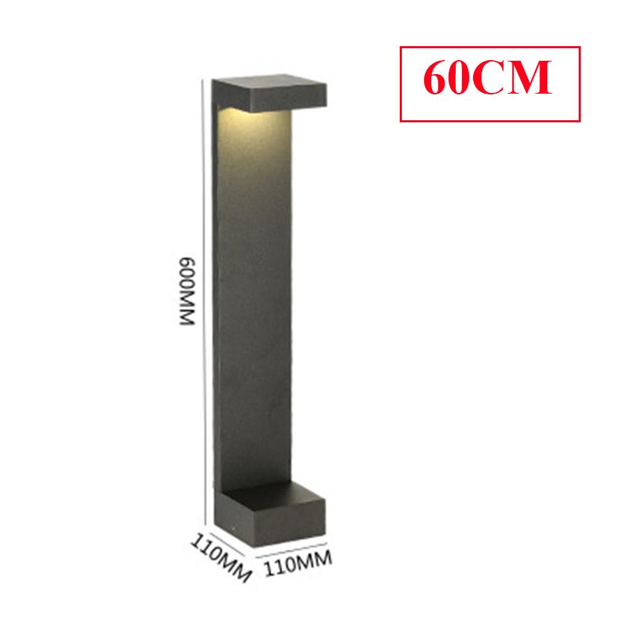 10 Вт наружные светодиодные светильники для садовых дорожек, алюминиевые светодиодные ландшафтные столбики, светодиодные стационарные светильники для декора газона на заднем дворе