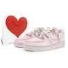 Nike Air Force 1 Нескользящие Устойчивые к истиранию Низкие Скейтбордические Кроссовки Унисекс Розовые Белые CW2288-111(Team131-2.0S)
