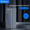 ORICO A3H Высокоскоростной USB 3.0 Четырехпортовый Expansion Hub с блоком питания