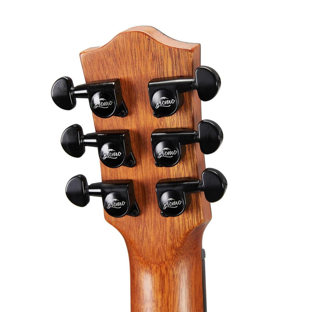 Bromo BAR3E Bromo Electric Mini Acoustic Guitar Travel Guitar Electric Acoustic Guitar All Solid Wood ROCKY SERIES