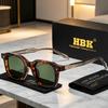 HBK Элегантные Квадратные Мужские Солнцезащитные Очки Модная Рамка Винтажные Кончики Заушников Женские Дорожные Деловые Вечеринка Подарок Очки UV400