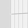 Nightstand High Gloss White 43 x 41 x 66.5 cm Particleboard