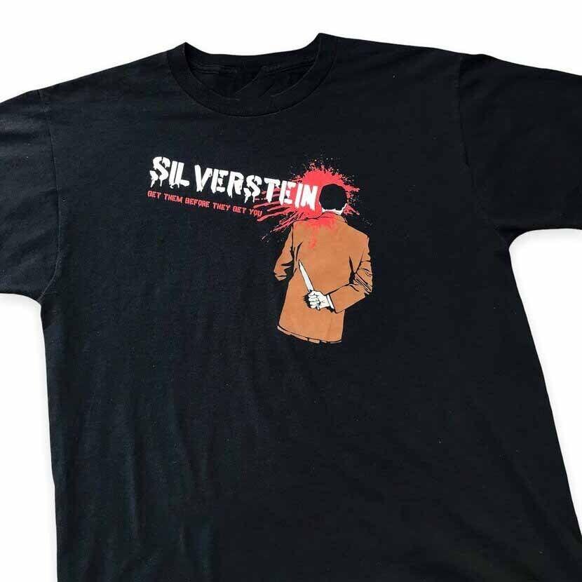 Silverstein Get Them Before They Get You T-Shirt Unisex Cotton Tee S-4XL VN2109 Unisex T-Shirt