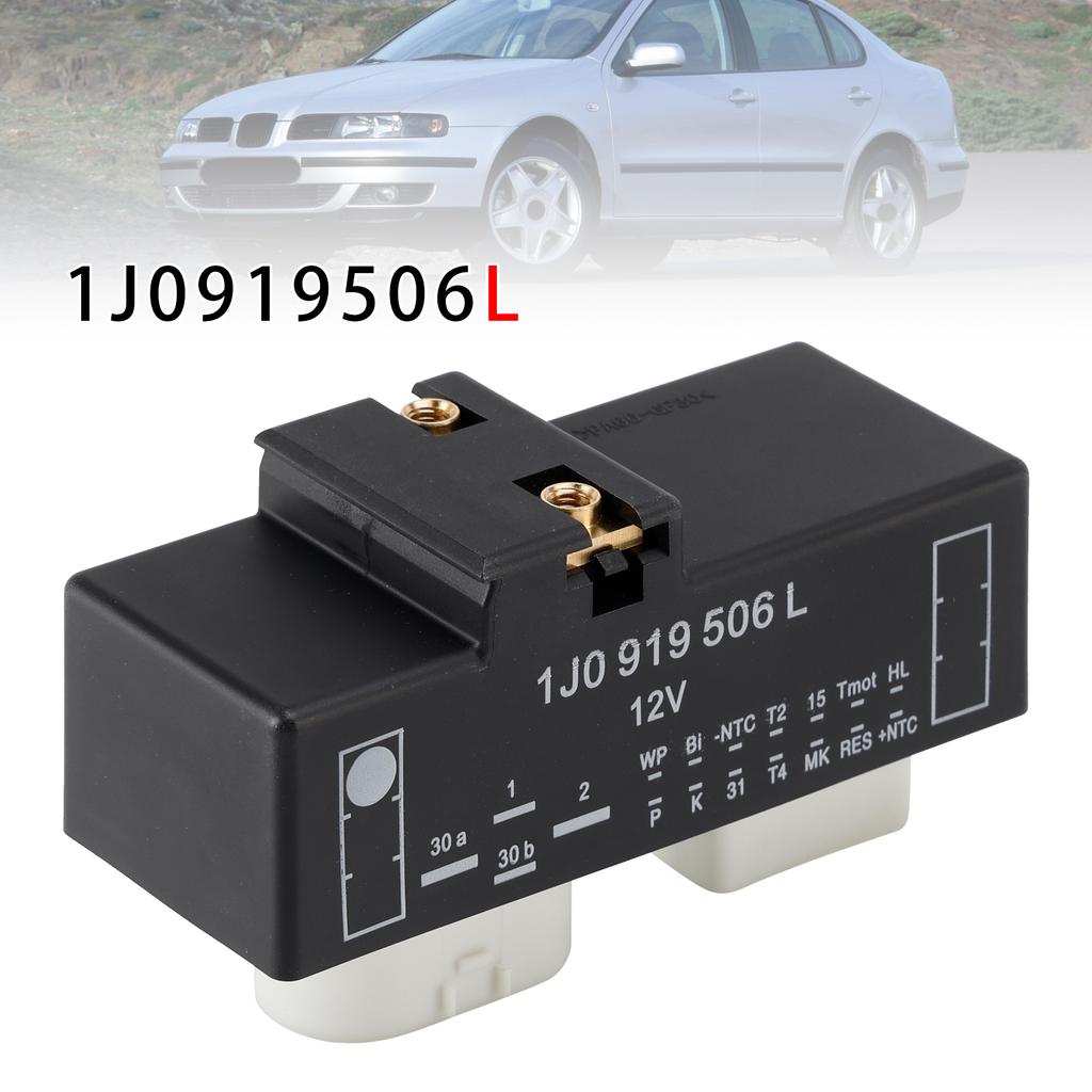 Модуль управления вентилятором радиатора для VW Golf IV Bora A3 Skoda 1J0919506L