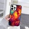 Художественная Личность Огненный Чехол Для Телефона Для iPhone 17 Air 15 16 Чехол  11 13 14 Pro Max 12 Plus Max Fundas