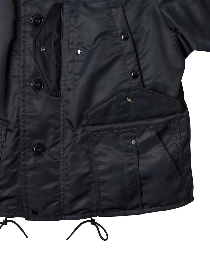 Rootfinder White Rock Down Parka / Ink Black