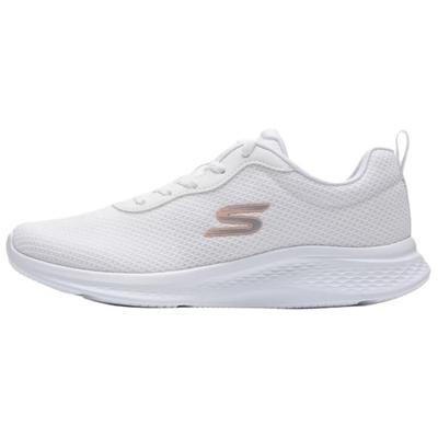 Skech-Lite Pro 2.0 Удобная Ткань Синтетическая Кожа Низкие Беговые Кроссовки Женская кепка Белый 150627-WHT