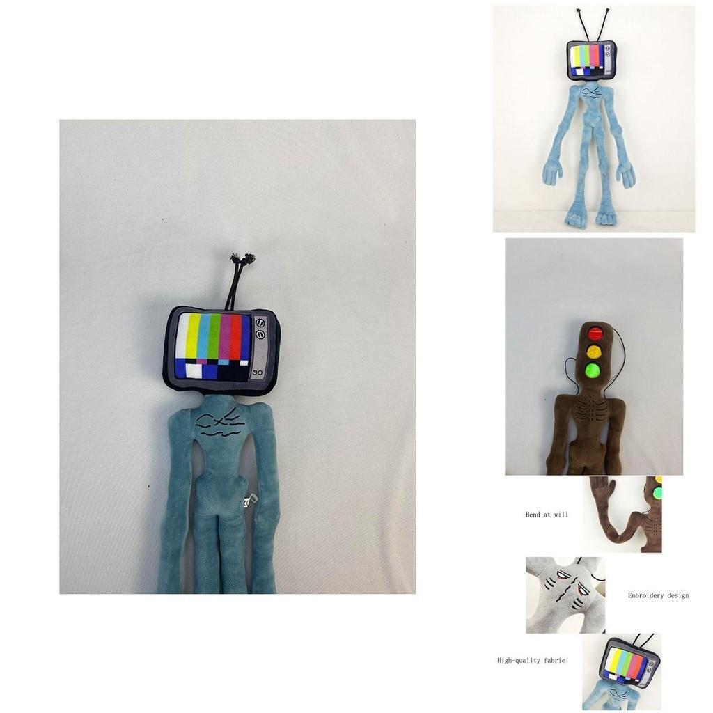 Мягкая 21-дюймовая плюшевая игрушка Аниме Scp Голова Сирены, гнущаяся кукла для фанатов ужасов