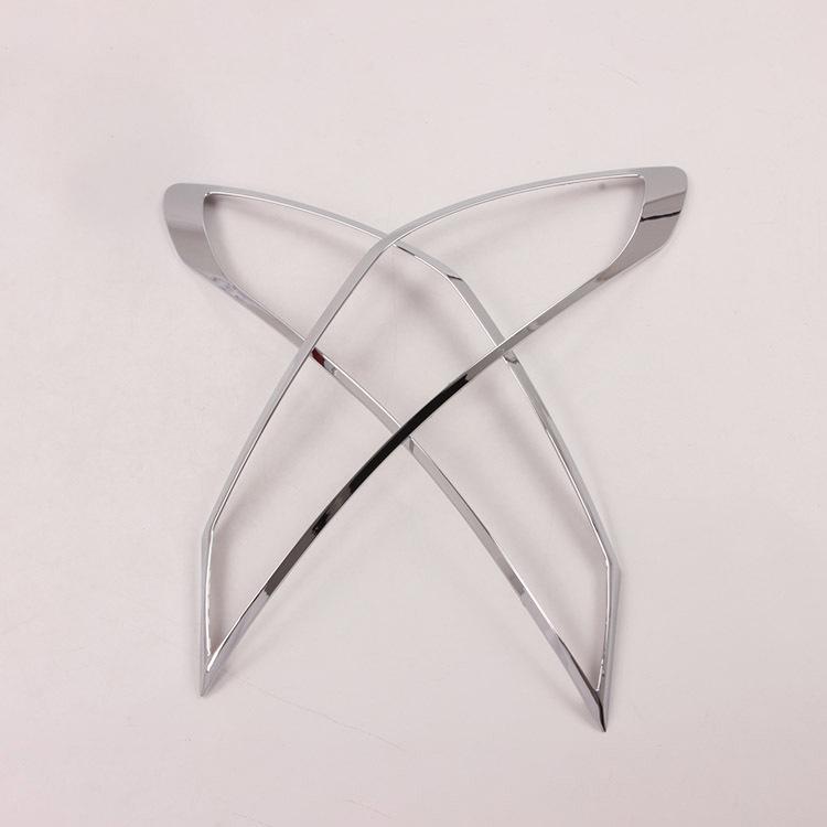 2019 Tucson ABS Гальванизированная Рамка Декорация Накладка на Фару