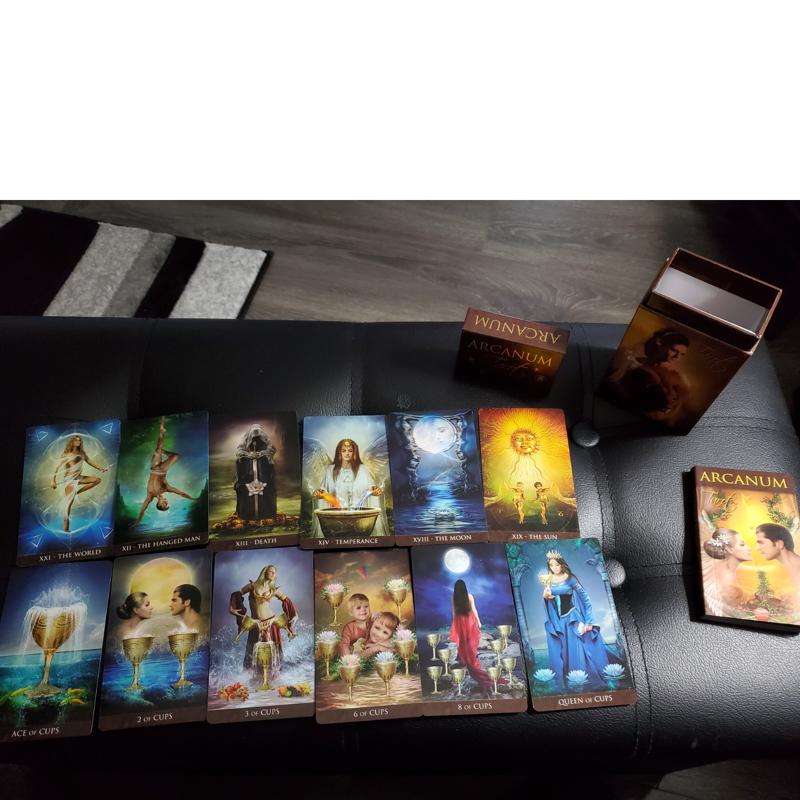 10,3*6 см Аркан Таро 78 карт колода таинственное гадание Oracle игральная карта семейная вечеринка настольная игра