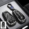 Кожаный чехол для автомобильного ключа из цинкового сплава для Changan Unik Cs35 Plus Cs55 Plus Cs75 Plus Eado Uni-T Oushang X5 X7 Ev Брелок Чехол для автомобильного ключа